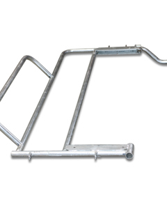 Side part rh for farrowing crate 4-post 2300 2.0